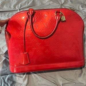 Louis Vuitton Monogram Vernis Alma Bag GM
